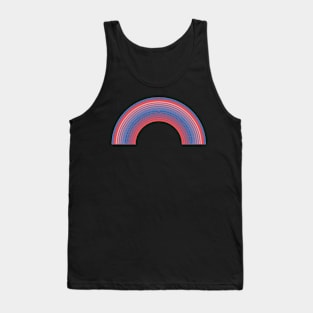 Peachy rainbow bright! Tank Top